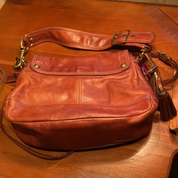 Coach Brown Leather Shoulder Bag
